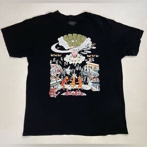 Green Day Dookie Graphic T-shirt Men Large Black Short Sleeve Music